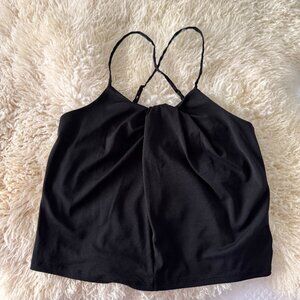 Banana Republic Black Cross-Back Tank Top - NWT